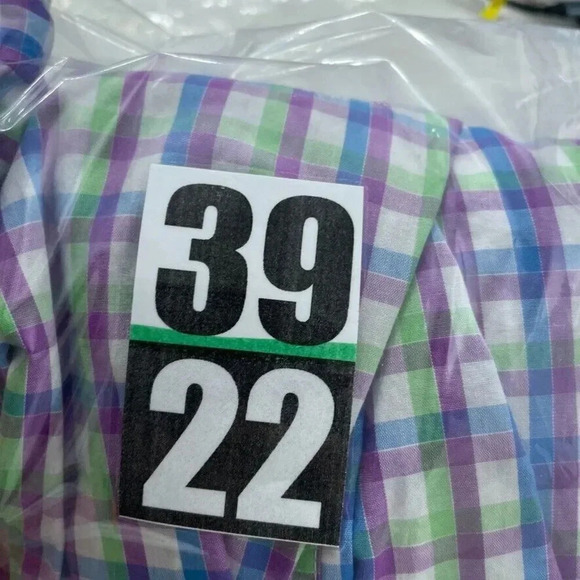 Linea Uomo Shirt Long Sleeve Button Down Mens 2XL Colorful 3922 - Picture 6 of 7